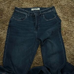 Selling my Rock&Roll Denim Flare. There a size 27/34 and they are high rise
